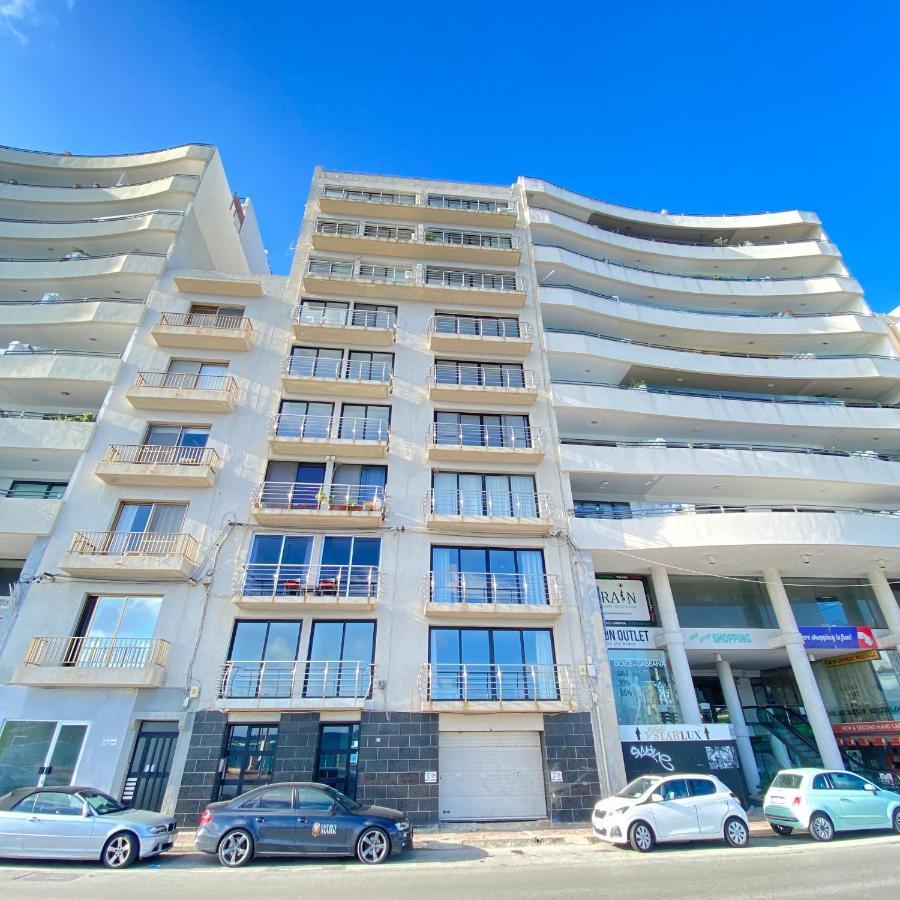 F2 - Lovely Two Bedrooms Flat Sea View, St Julians San Giuliano Esterno foto