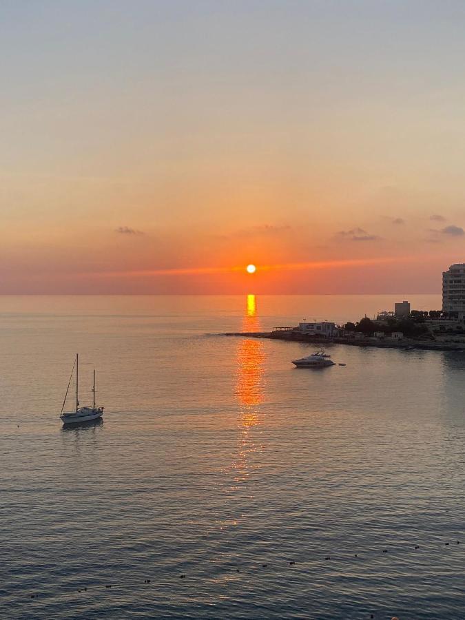 F2 - Lovely Two Bedrooms Flat Sea View, St Julians San Giuliano Esterno foto