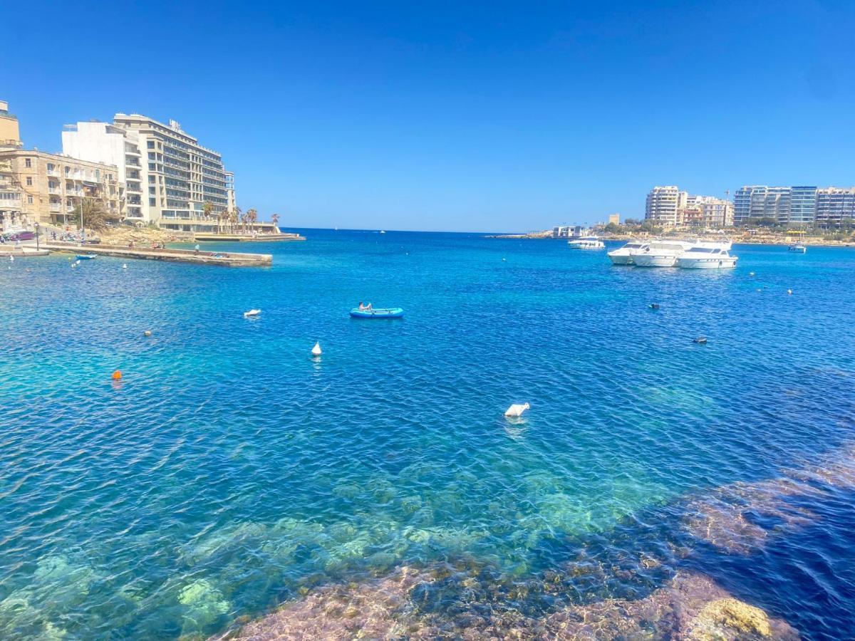 F2 - Lovely Two Bedrooms Flat Sea View, St Julians San Giuliano Esterno foto